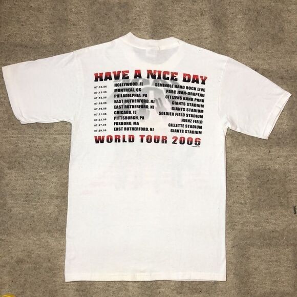Bon Jovi 2006 Vintage “Have a Nice Day” World Tour2006 | 2-Sided | Small - Picture 5 of 7
